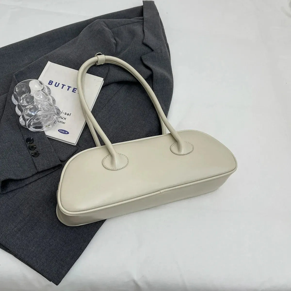 Genevieve Baguette Tote Bag