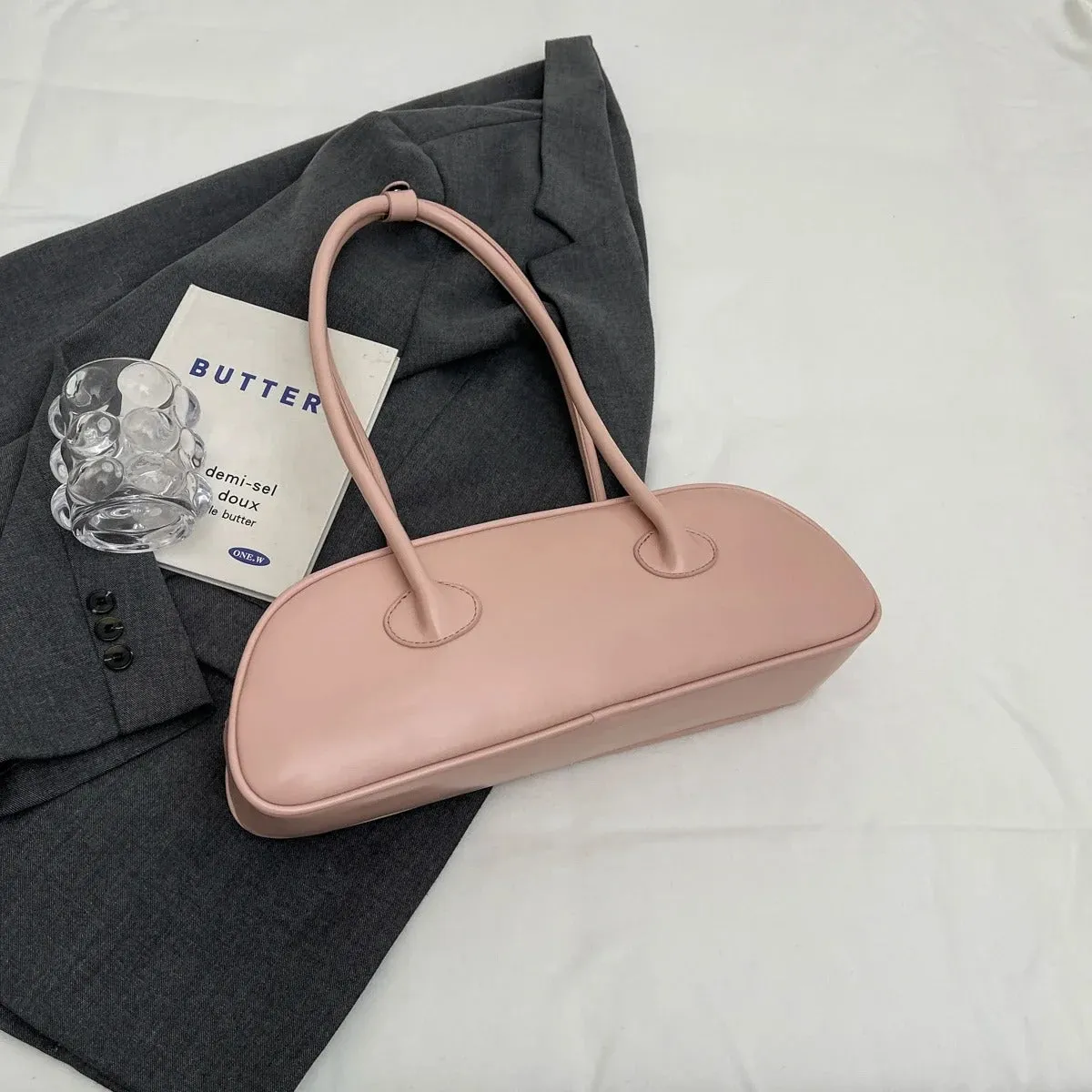 Genevieve Baguette Tote Bag