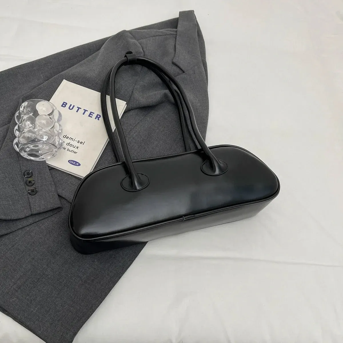 Genevieve Baguette Tote Bag