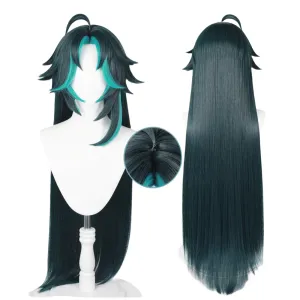 Genshin Impact Xiao Cosplay Wig Carnival Halloween Party Props