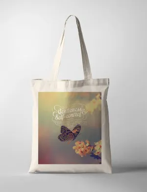 Gentleness & Self-control {Tote Bag}