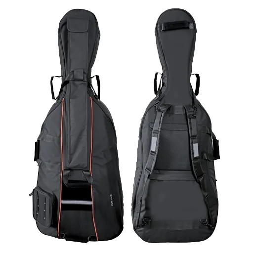 GEWA Premium Cello Gig Bag 10mm Padding Black - 1/8