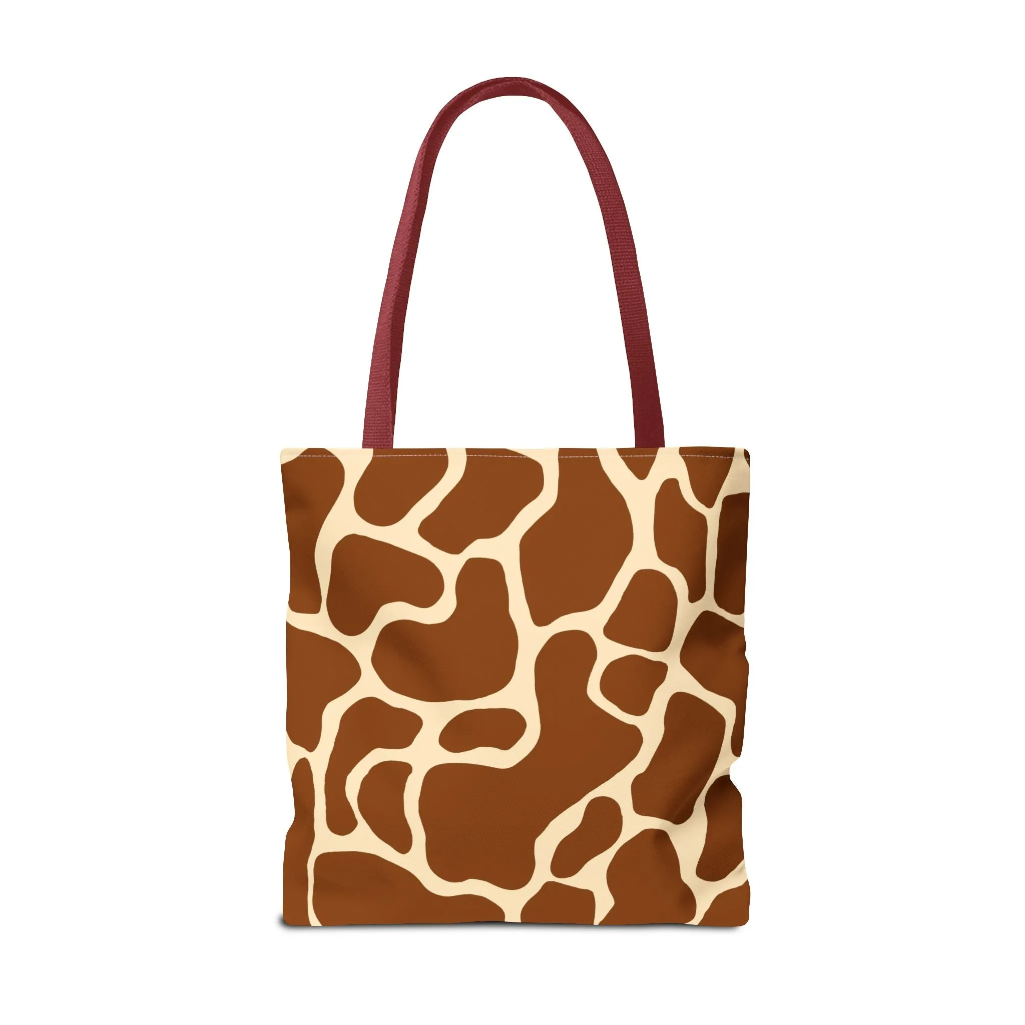Giraffe Print Tote Bag - Stylish and Eco-Friendly