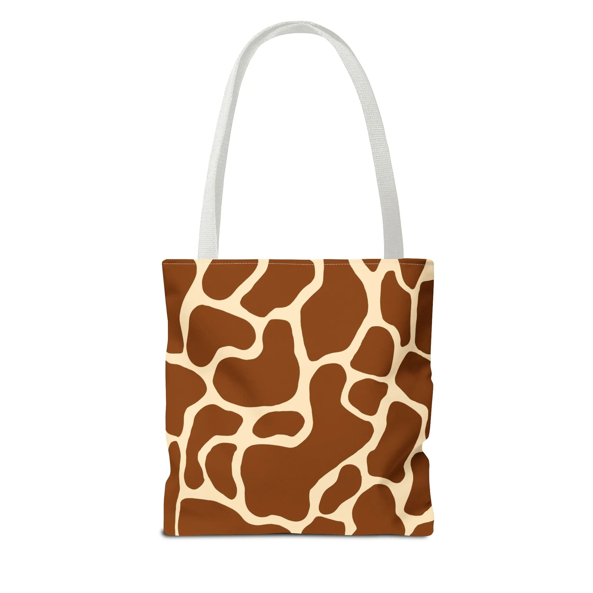 Giraffe Print Tote Bag - Stylish and Eco-Friendly