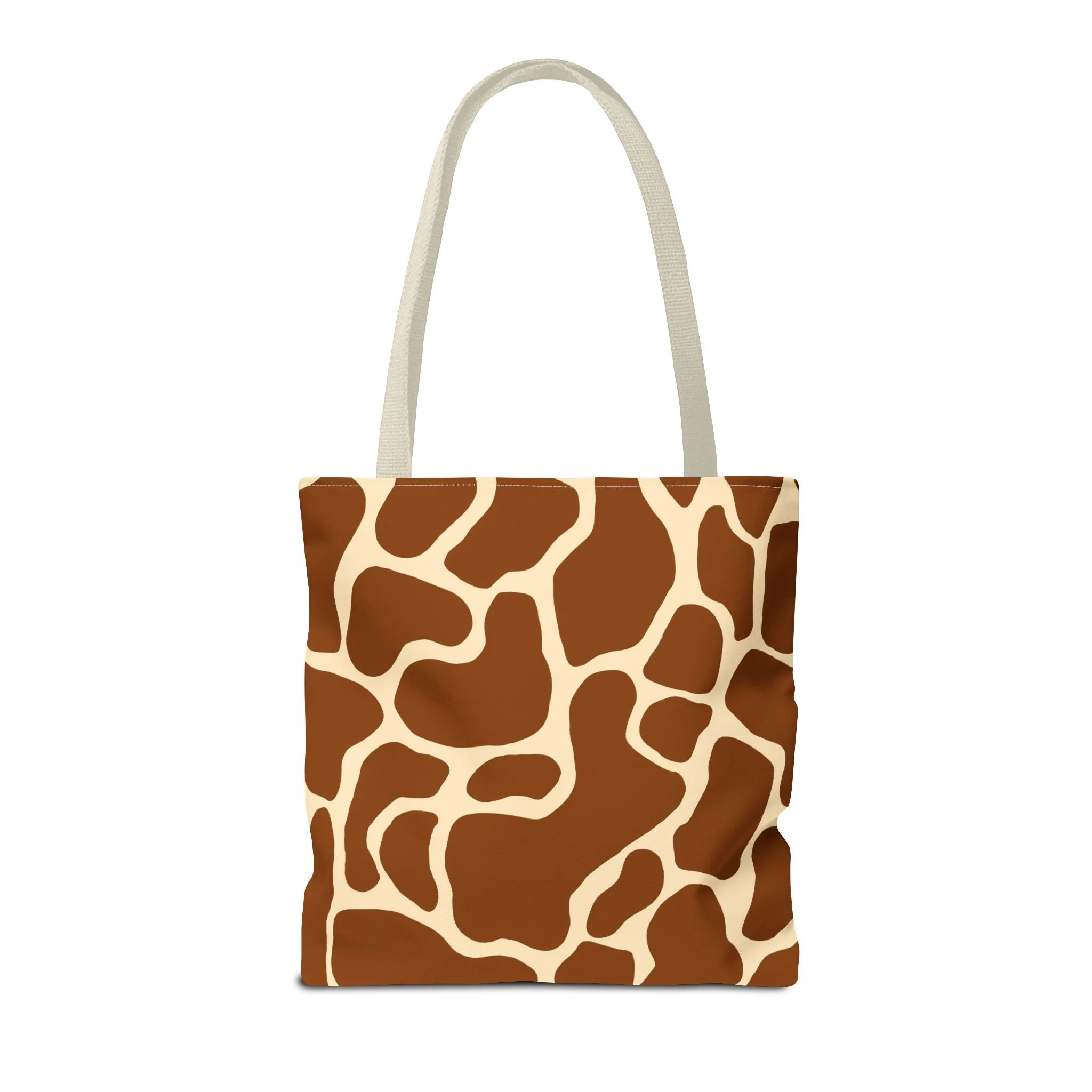Giraffe Print Tote Bag - Stylish and Eco-Friendly