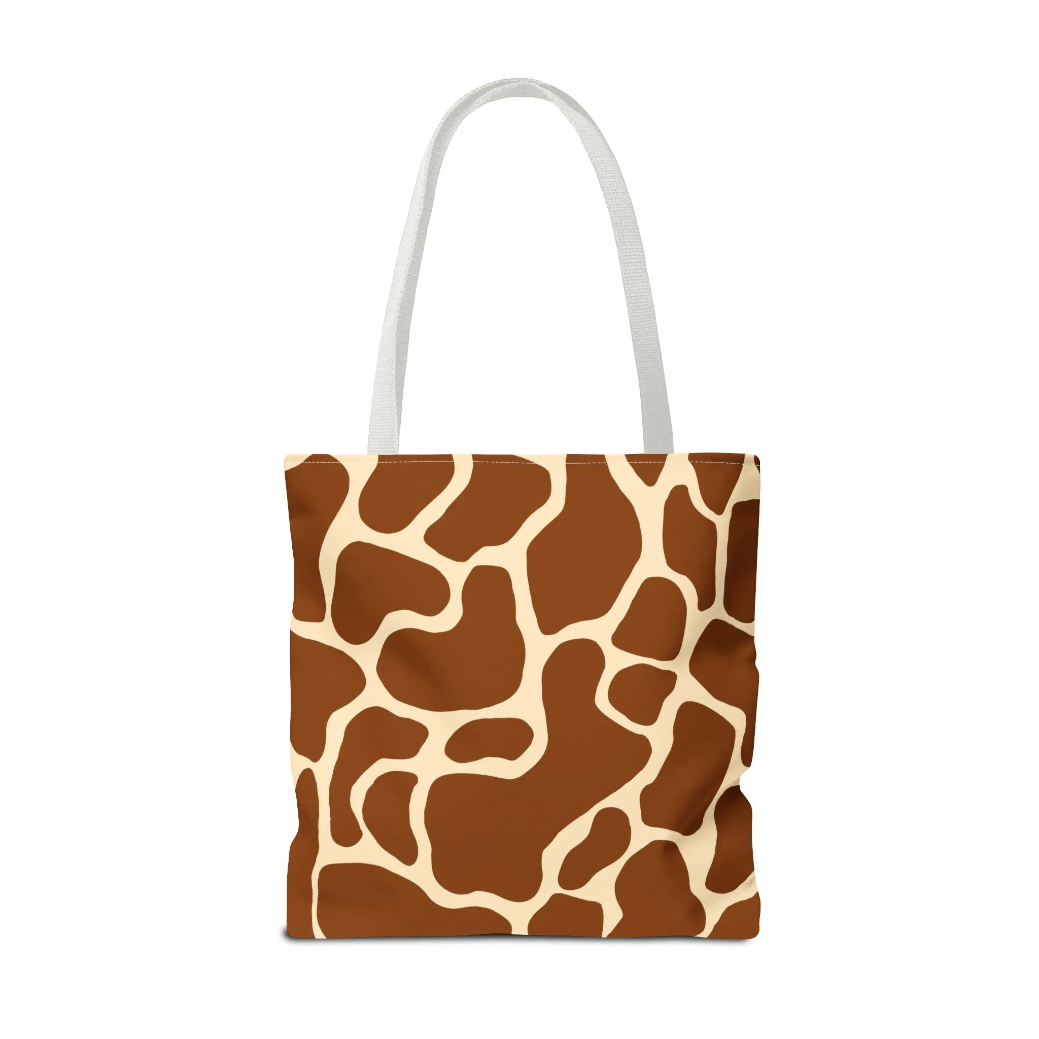 Giraffe Print Tote Bag - Stylish and Eco-Friendly