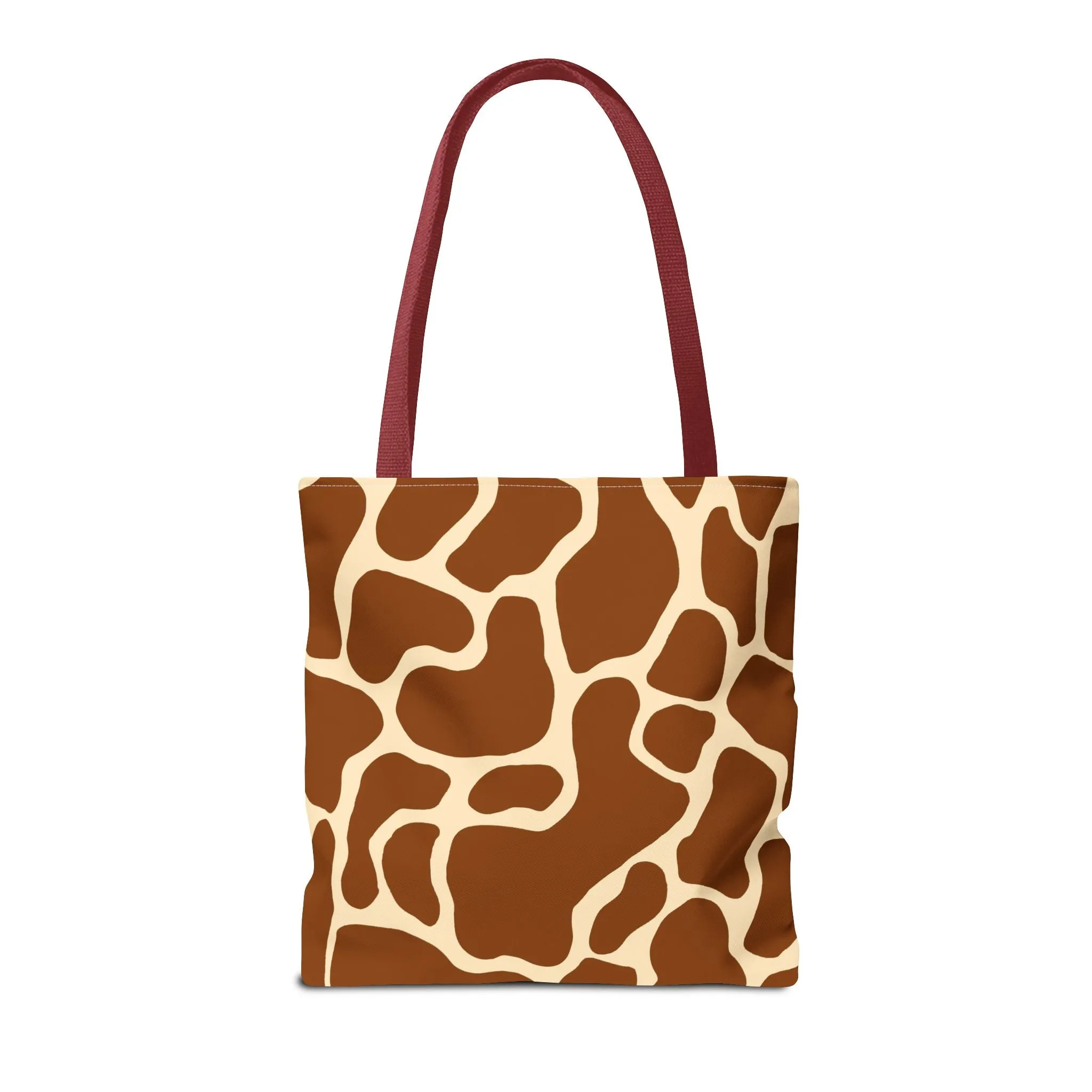 Giraffe Print Tote Bag - Stylish and Eco-Friendly