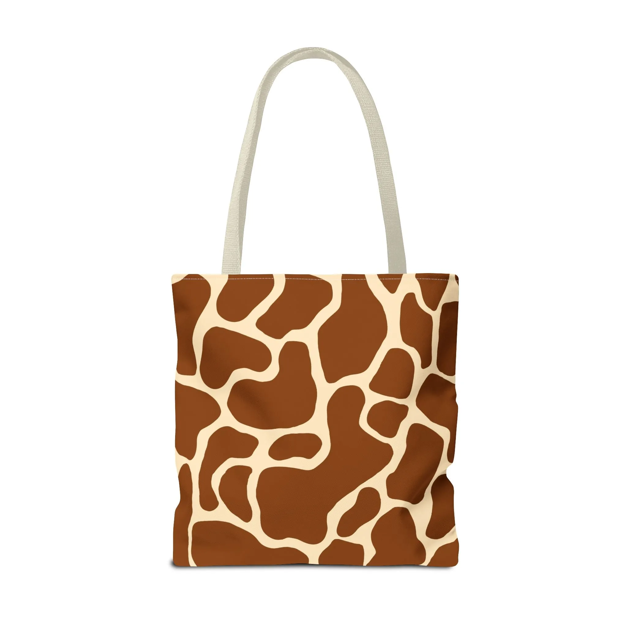 Giraffe Print Tote Bag - Stylish and Eco-Friendly