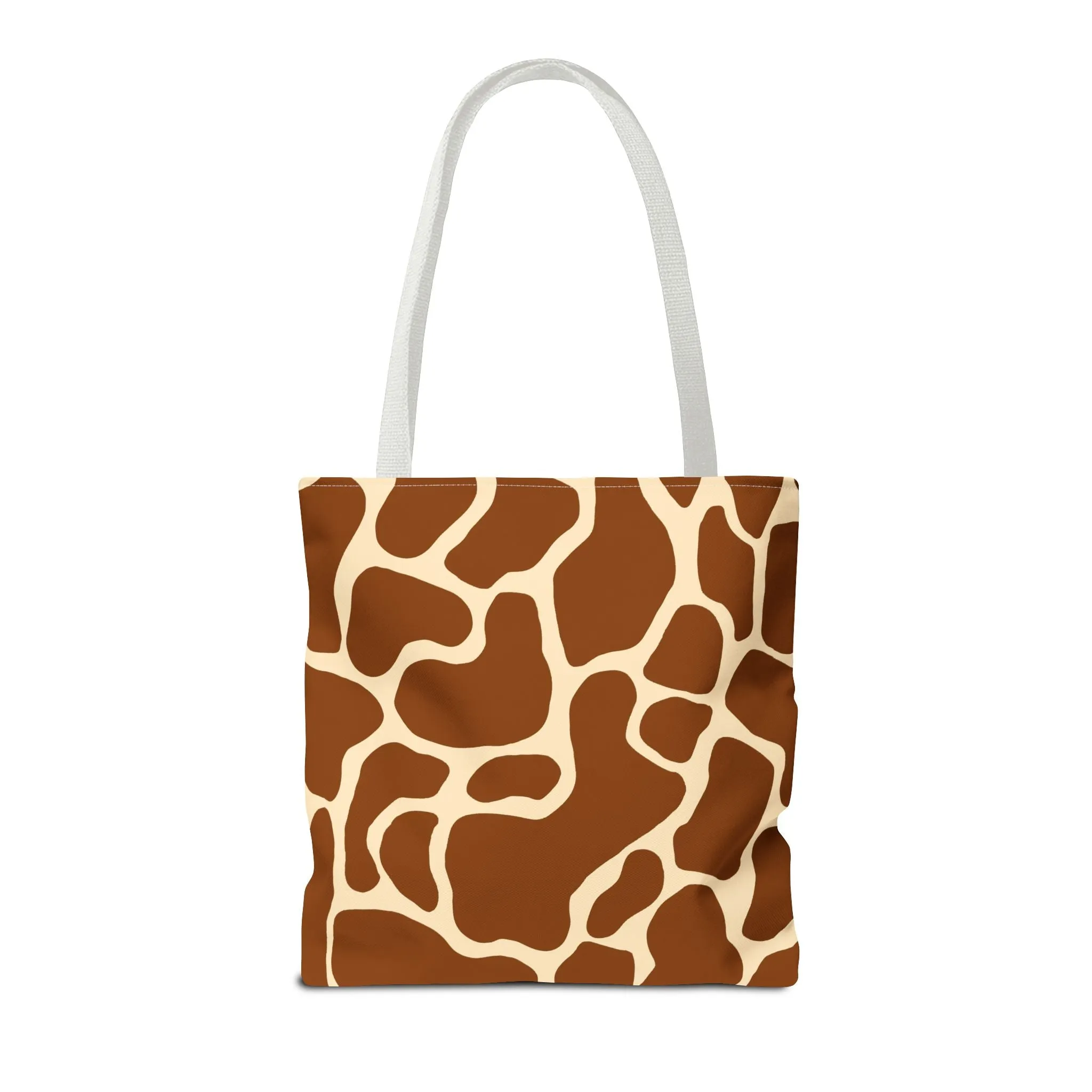 Giraffe Print Tote Bag - Stylish and Eco-Friendly