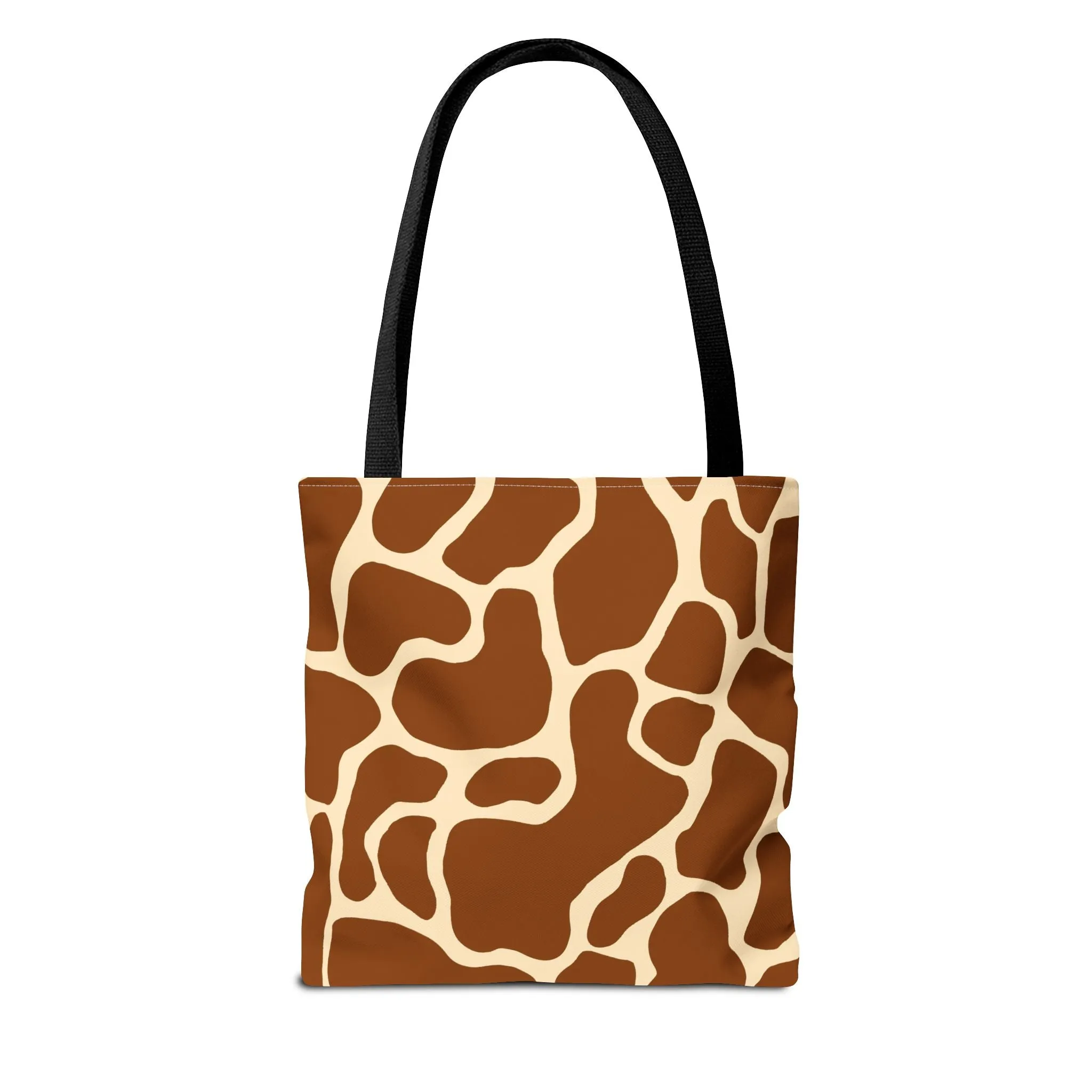 Giraffe Print Tote Bag - Stylish and Eco-Friendly