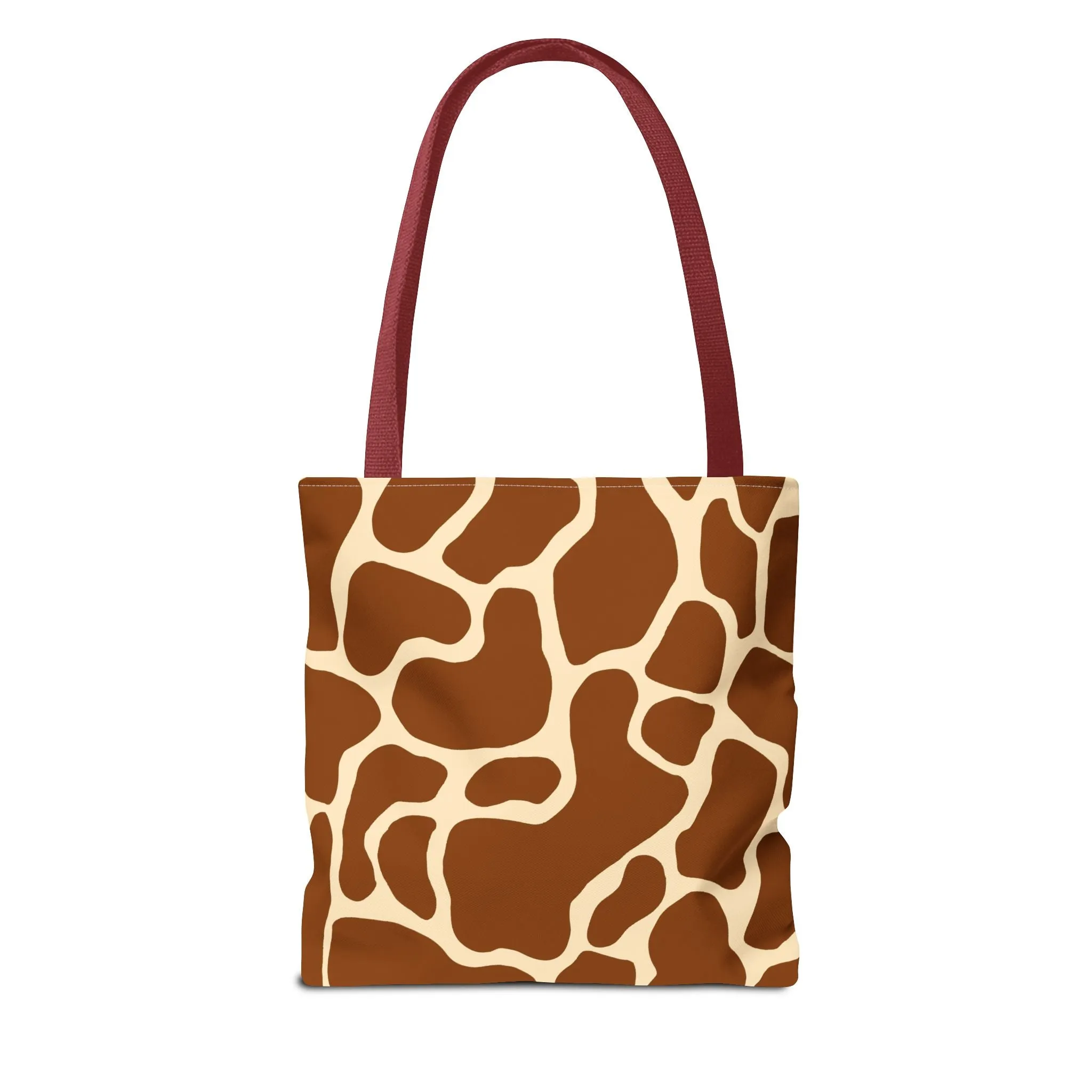 Giraffe Print Tote Bag - Stylish and Eco-Friendly