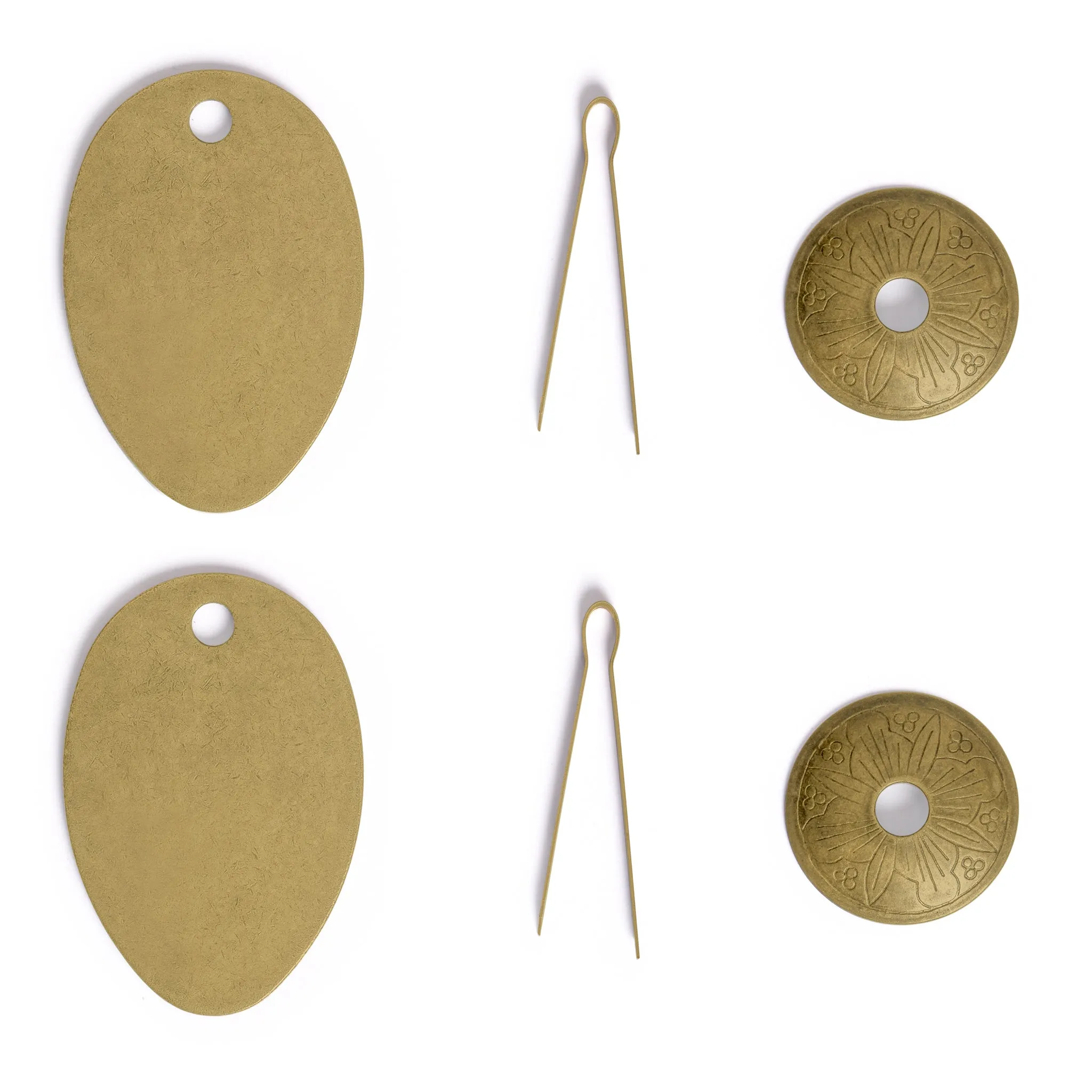 Golden Egg Pulls 3" - Set of 2