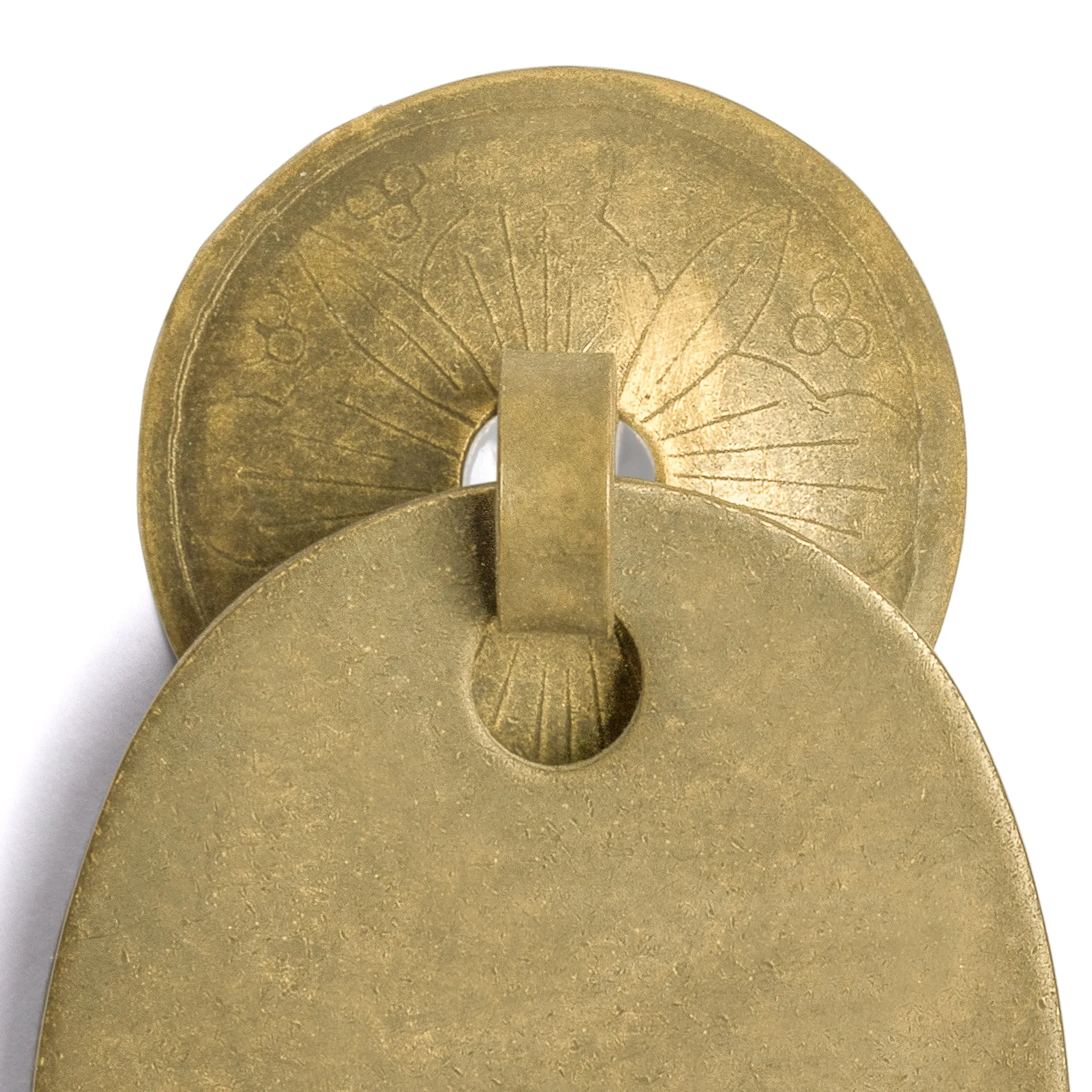 Golden Egg Pulls 3" - Set of 2