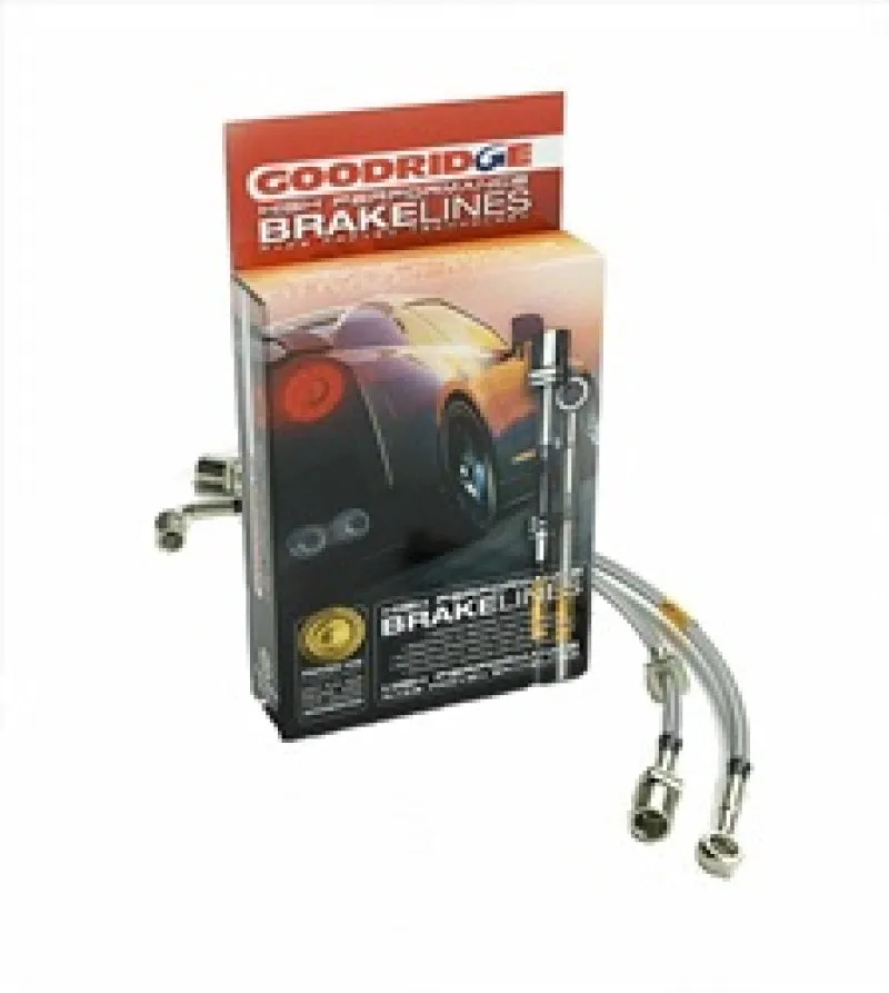 Goodridge 17-21 Honda Civic (Base/LX/EX) SS Brake Lines | 20042
