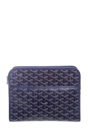 Goyard Blue Jouvence Toiletry MM  Pouch