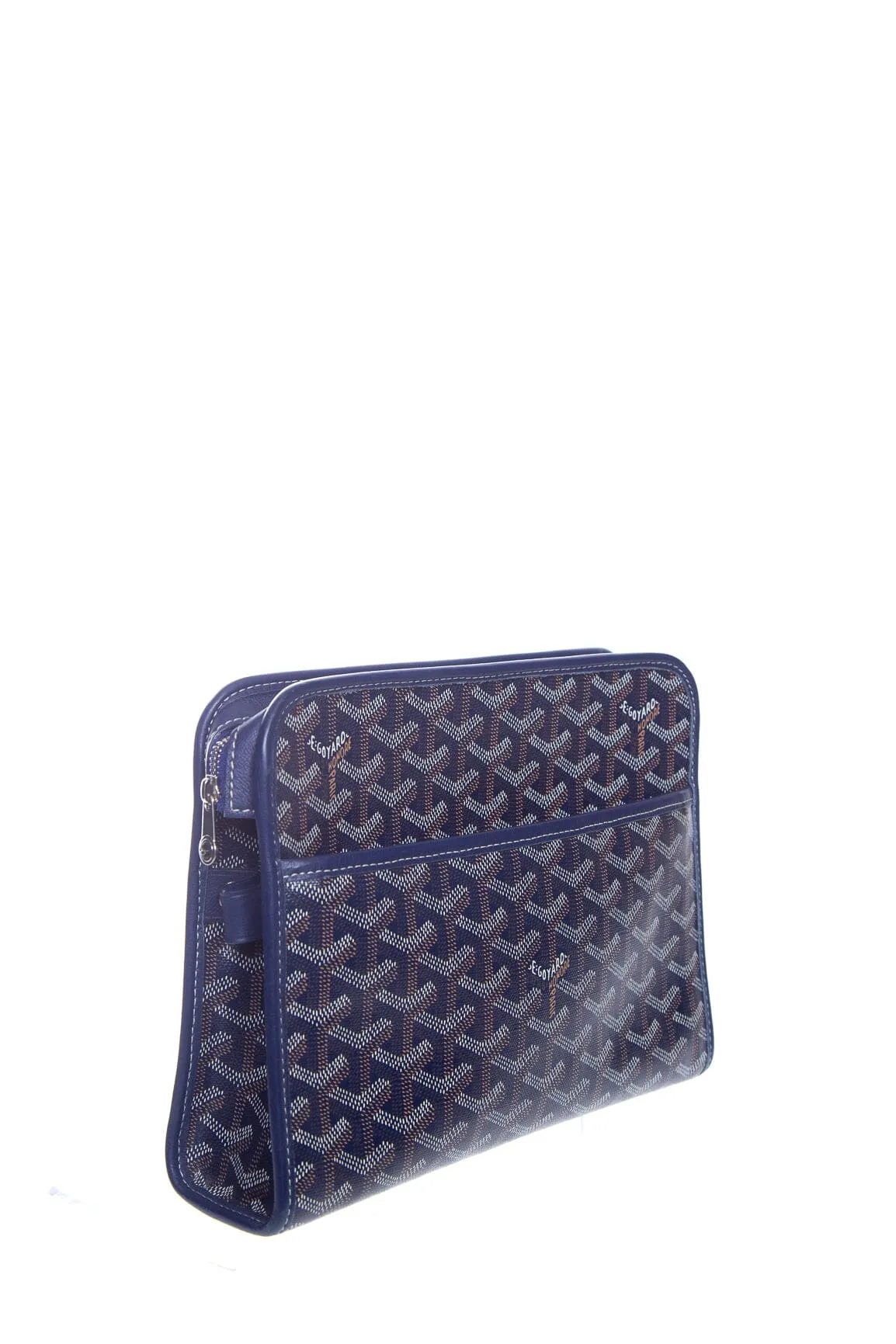 Goyard Blue Jouvence Toiletry MM  Pouch