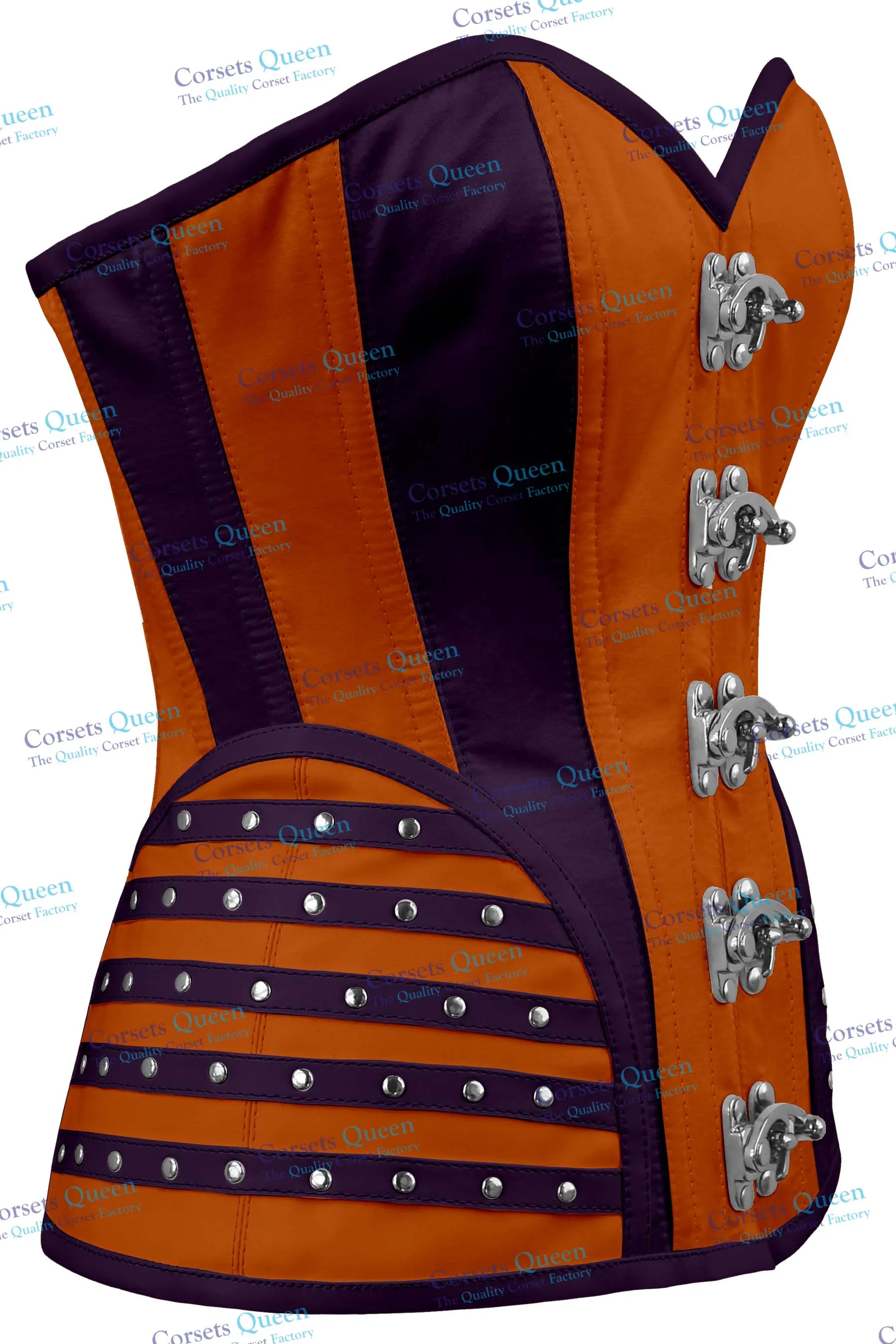Griedge Satin Overbsut Corset