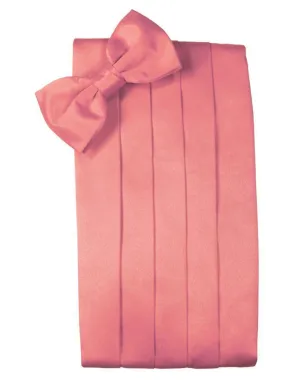 Guava Luxury Satin Cummerbund
