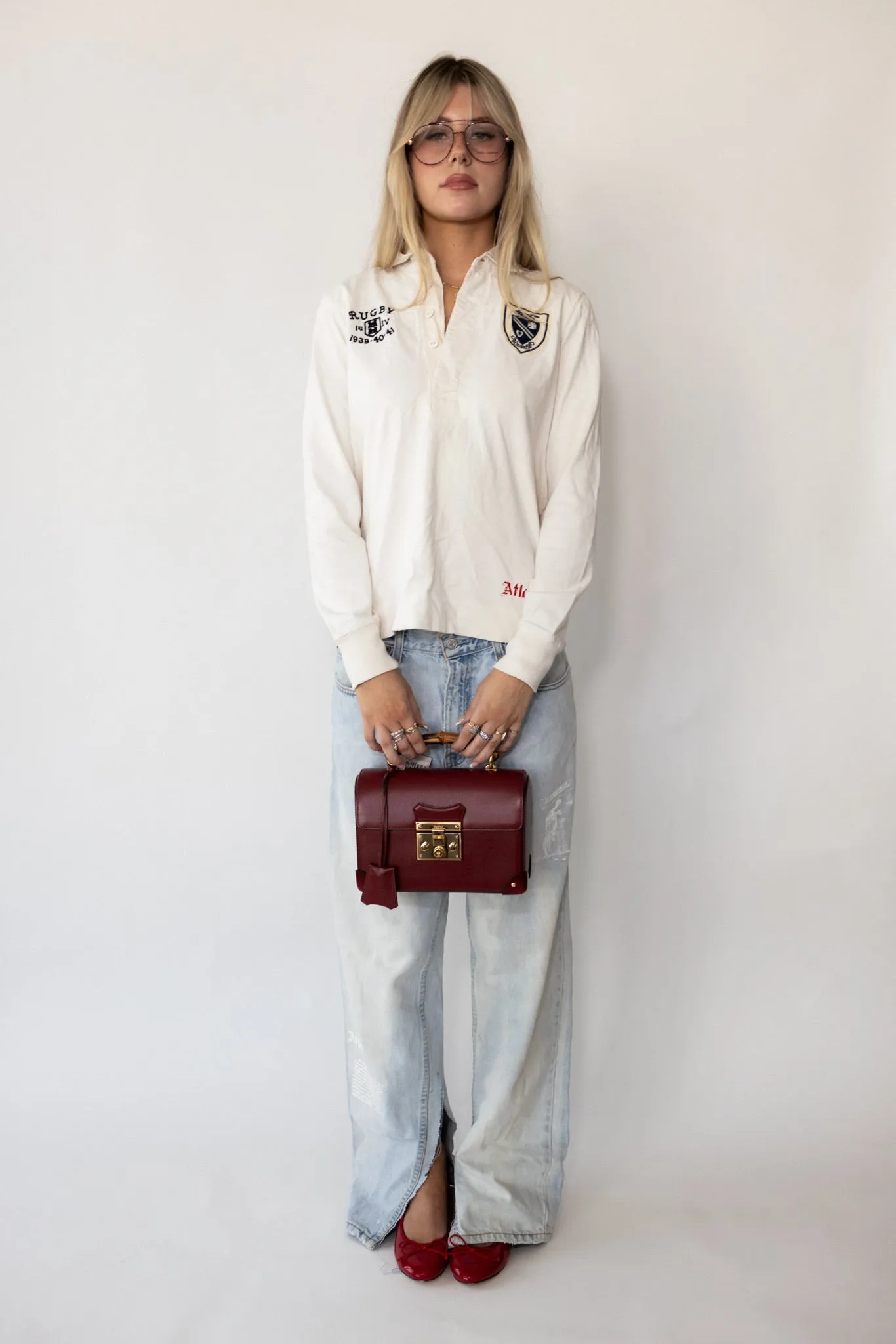 Gucci Red Padlock Handbag
