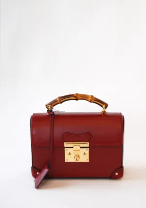 Gucci Red Padlock Handbag