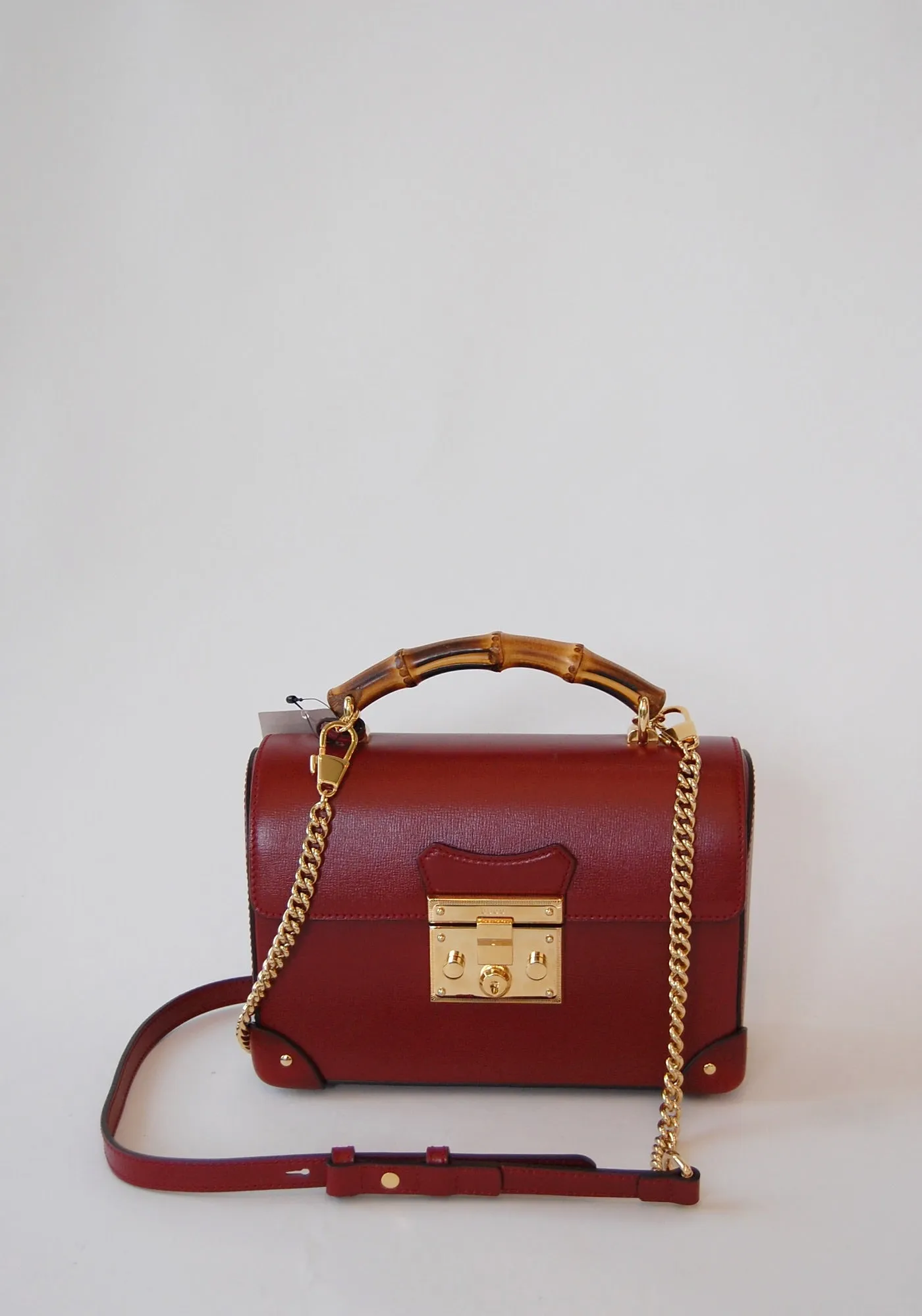 Gucci Red Padlock Handbag