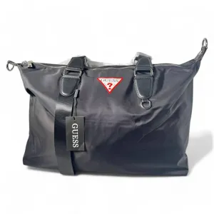 GUESS Black Oversized Tote Bag