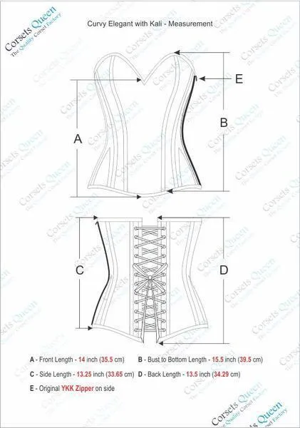 Halland Quebec Flag Corset