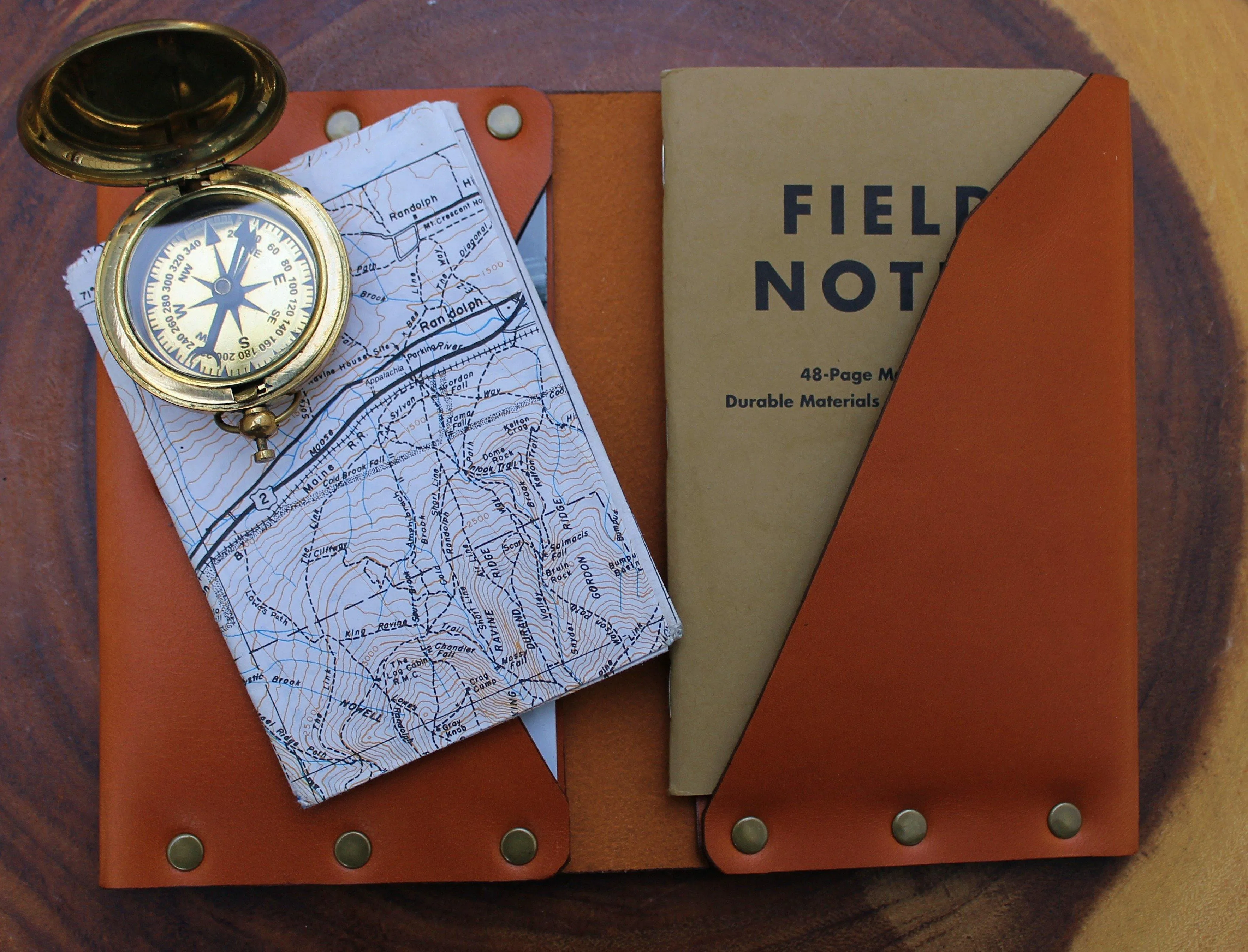 Hammer Riveted Travel Journal Wallet