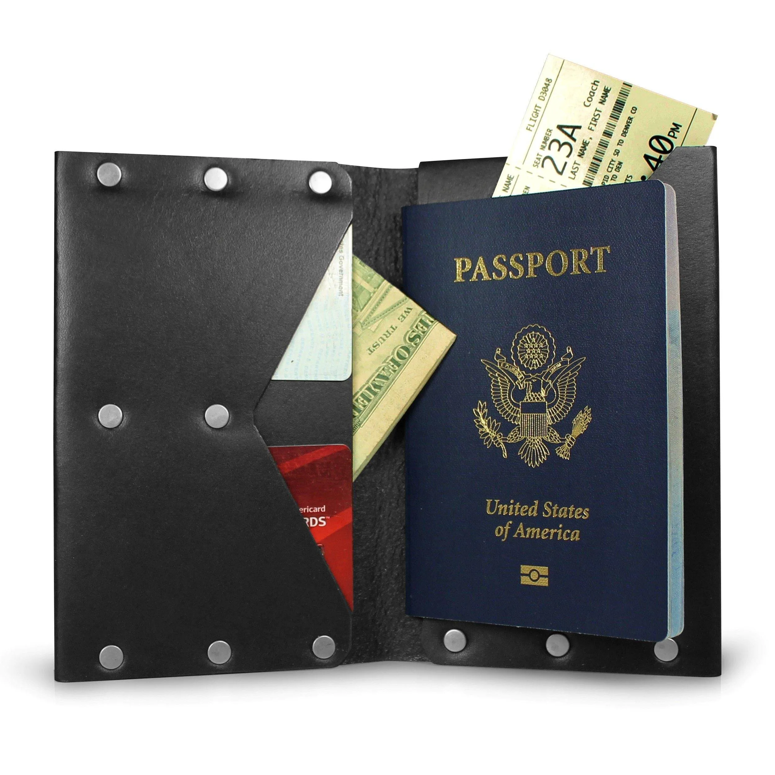 Hammer Riveted Travel Journal Wallet