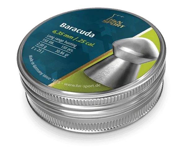 H&N Baracuda |6.35mm | 2.00g | 30.86gr | 150 Pcs