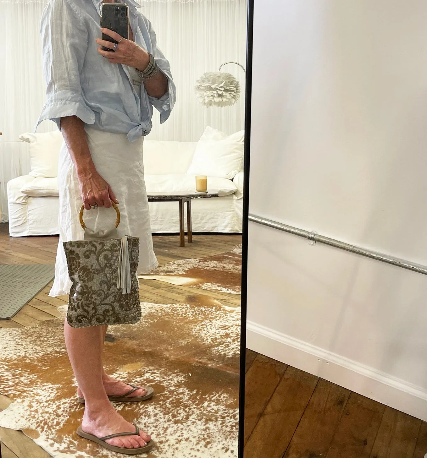 Hanna Blue Floral & Stone