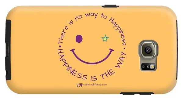 Happiness Is The Way - Phone Case