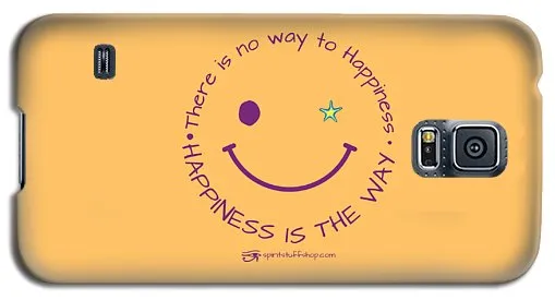 Happiness Is The Way - Phone Case