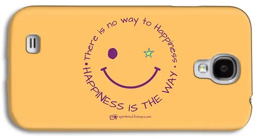 Happiness Is The Way - Phone Case