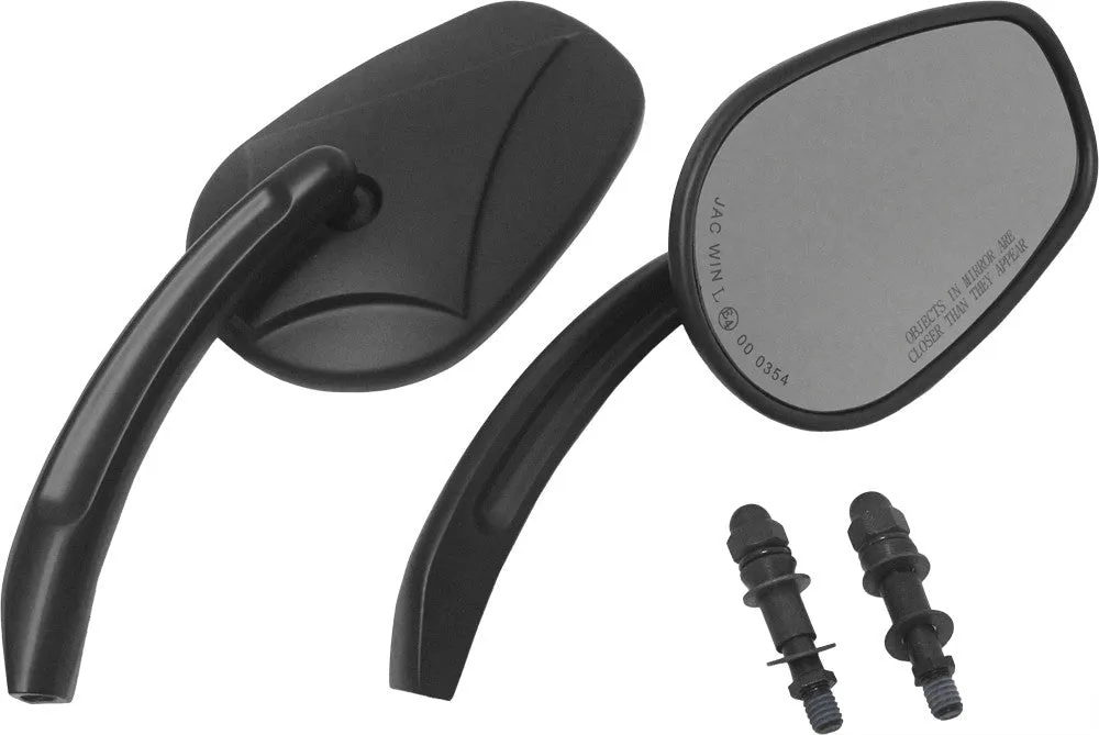 HARDDRIVE 18-245 HardDrive Mirrors Arrowhead Black
