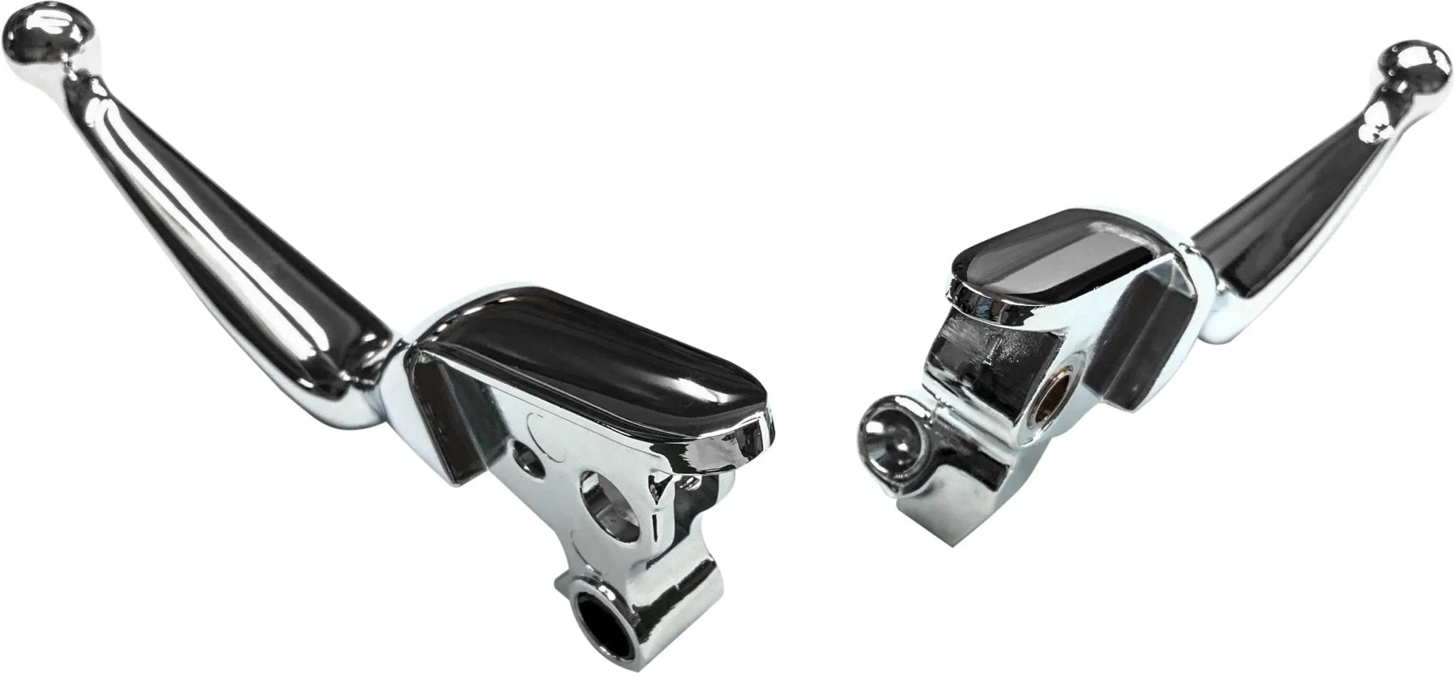 HardDrive 53814 Custom Levers - Smooth - Chrome