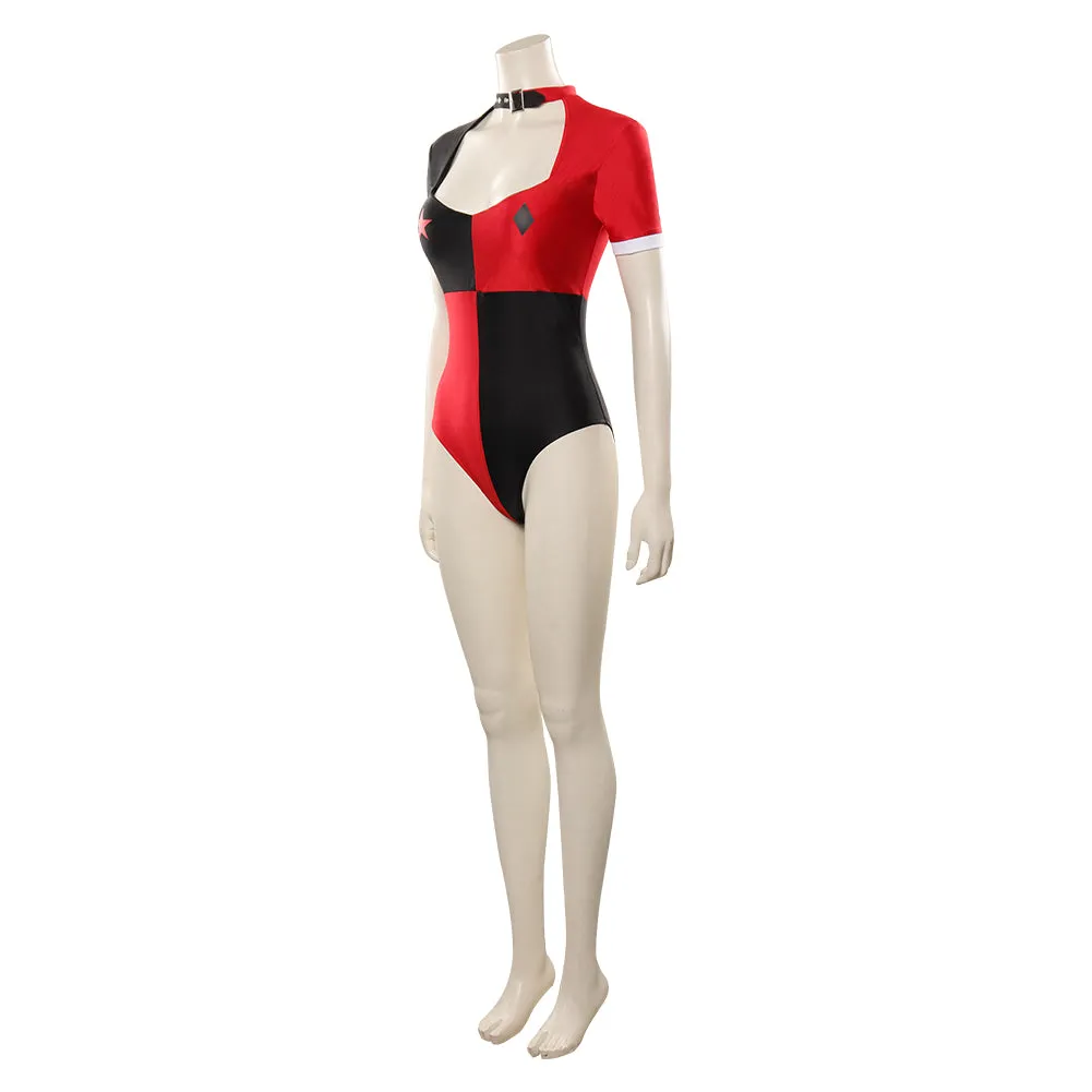 Harley Quinn / Harleen Quinzel Cosplay Costume Sexy Swimsuit Jumpsuit Outfits Halloween Carnival Suit-cossky®
