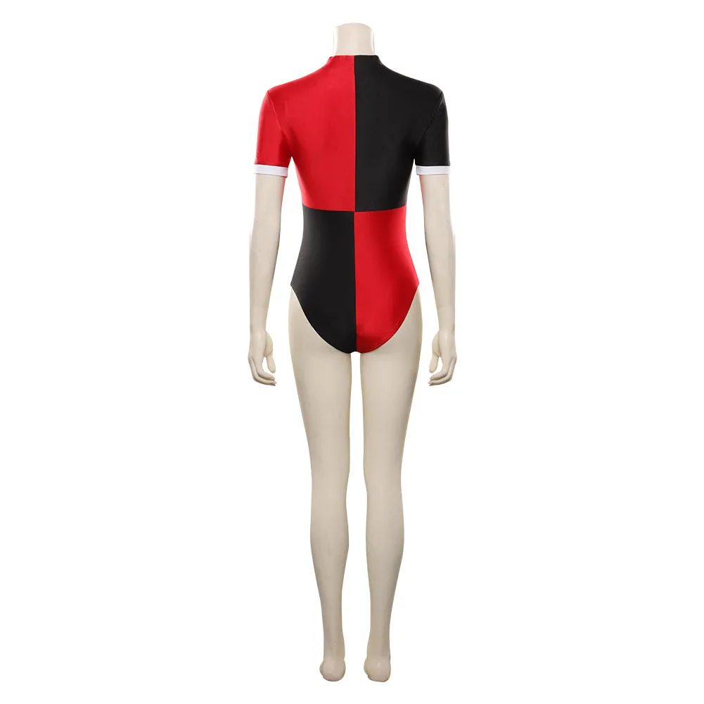 Harley Quinn / Harleen Quinzel Cosplay Costume Sexy Swimsuit Jumpsuit Outfits Halloween Carnival Suit-cossky®