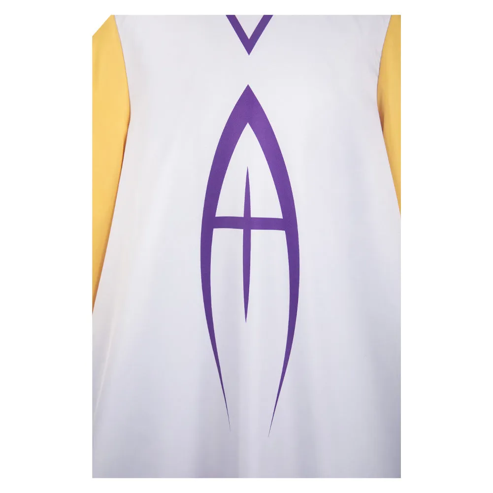 Hazbin Hotel Angel Adam Robe Cosplay Costume Outfits Halloween Carnival Suit