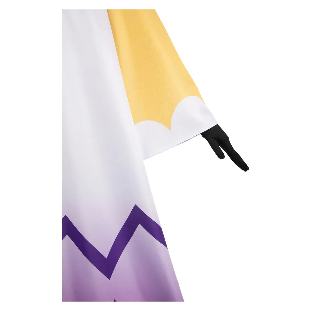 Hazbin Hotel Angel Adam Robe Cosplay Costume Outfits Halloween Carnival Suit