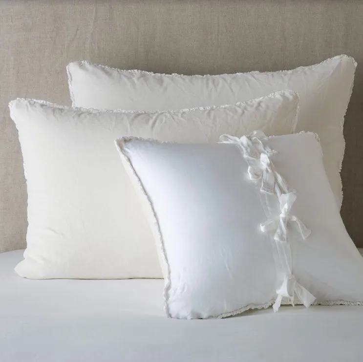 Helane Euro Sham - White