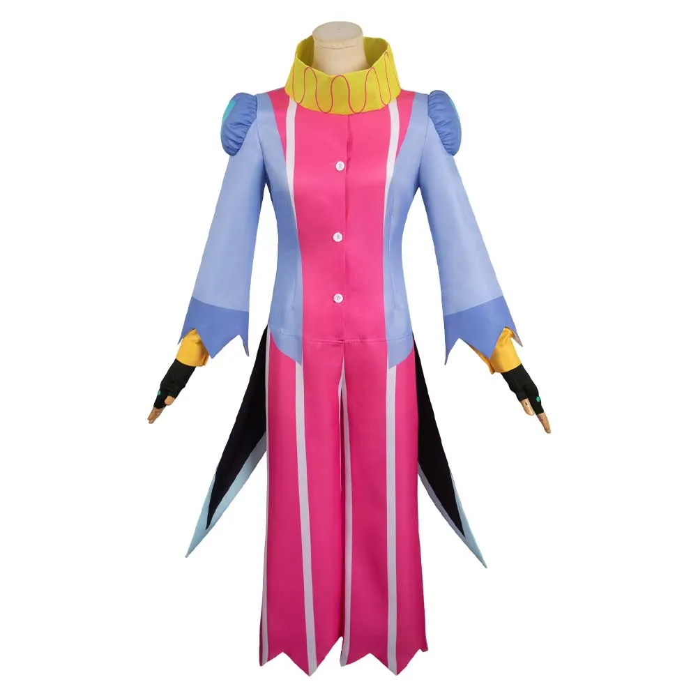 Helluva Boss Season 2 Fizzarolli Clown Cosplay Costume Outfits