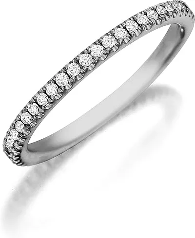 Henri Daussi Pave Diamond Band