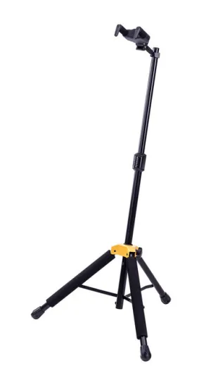 Hercules (GS415BPLUS) Folding Auto Grip Yoke Guitar Stand
