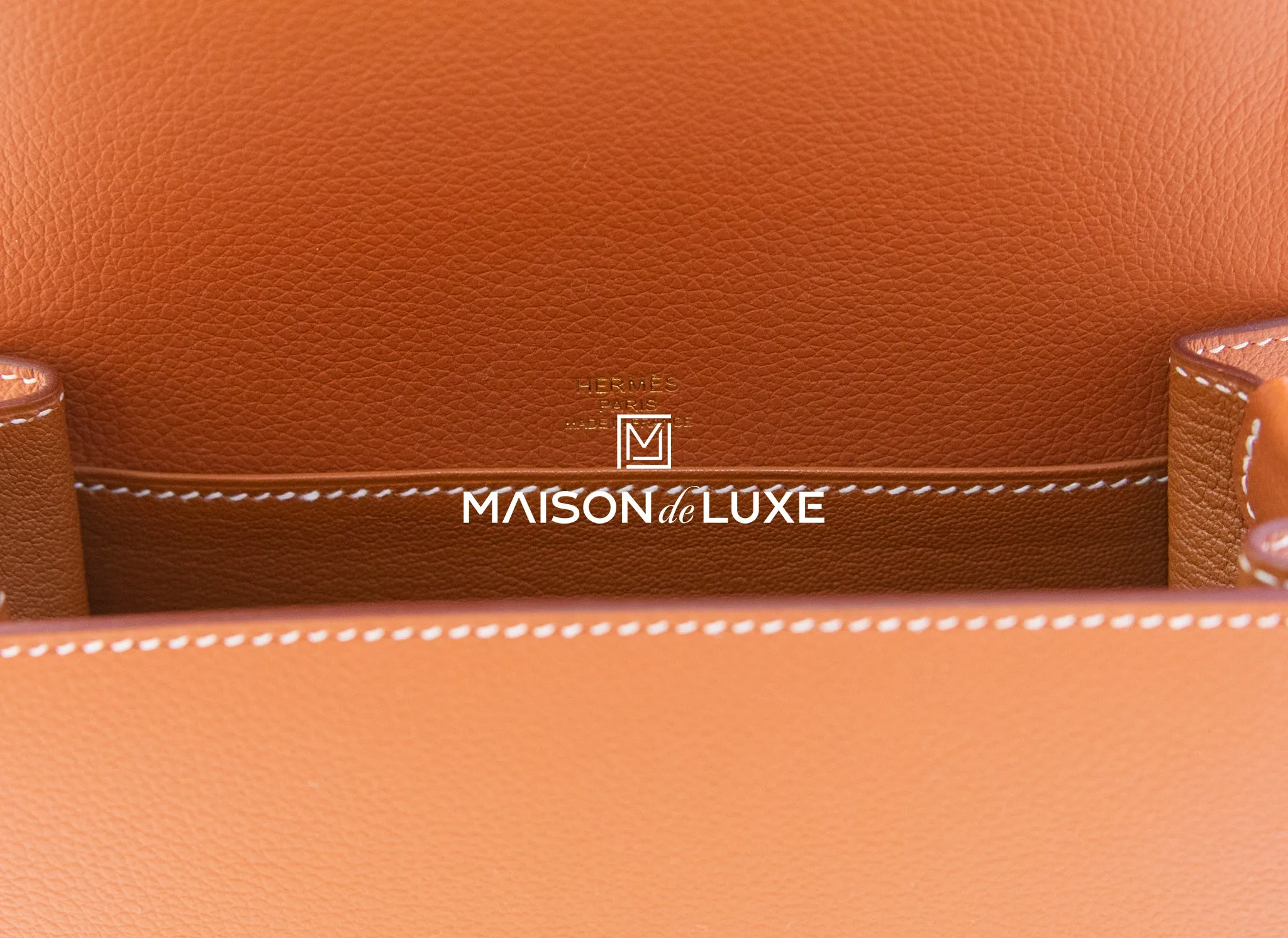 Hermes Roulis Mini 18 Gold Evercolor Handbag