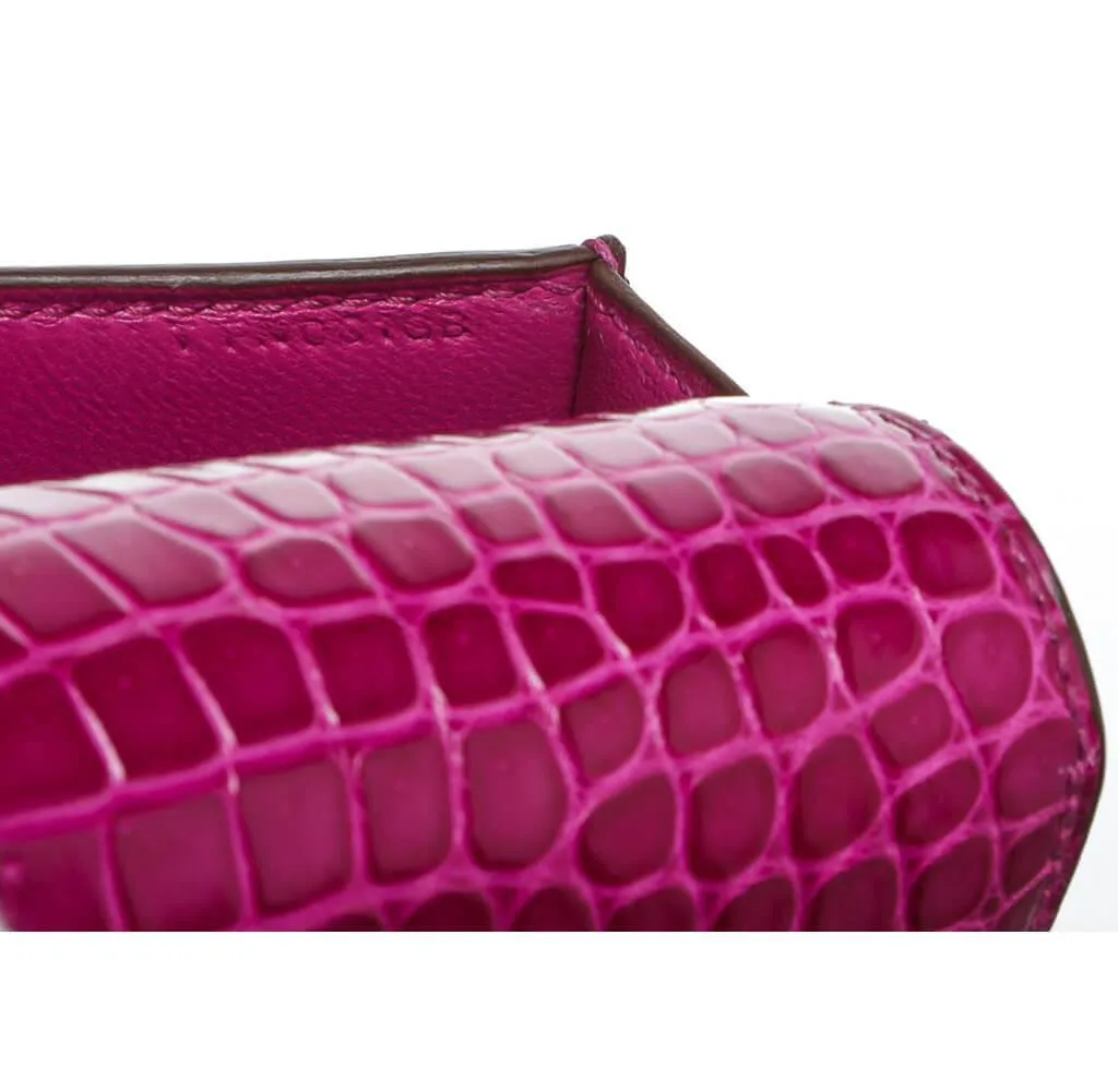 Hermès Egee Clutch Rose Scheherazade Bag