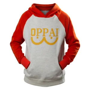 Hero Saitama Oppai Logo Hoodie Jacket Cosplay Costume