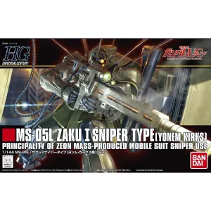 HG Zaku I Sniper Type [Yonem Kirks Custom]