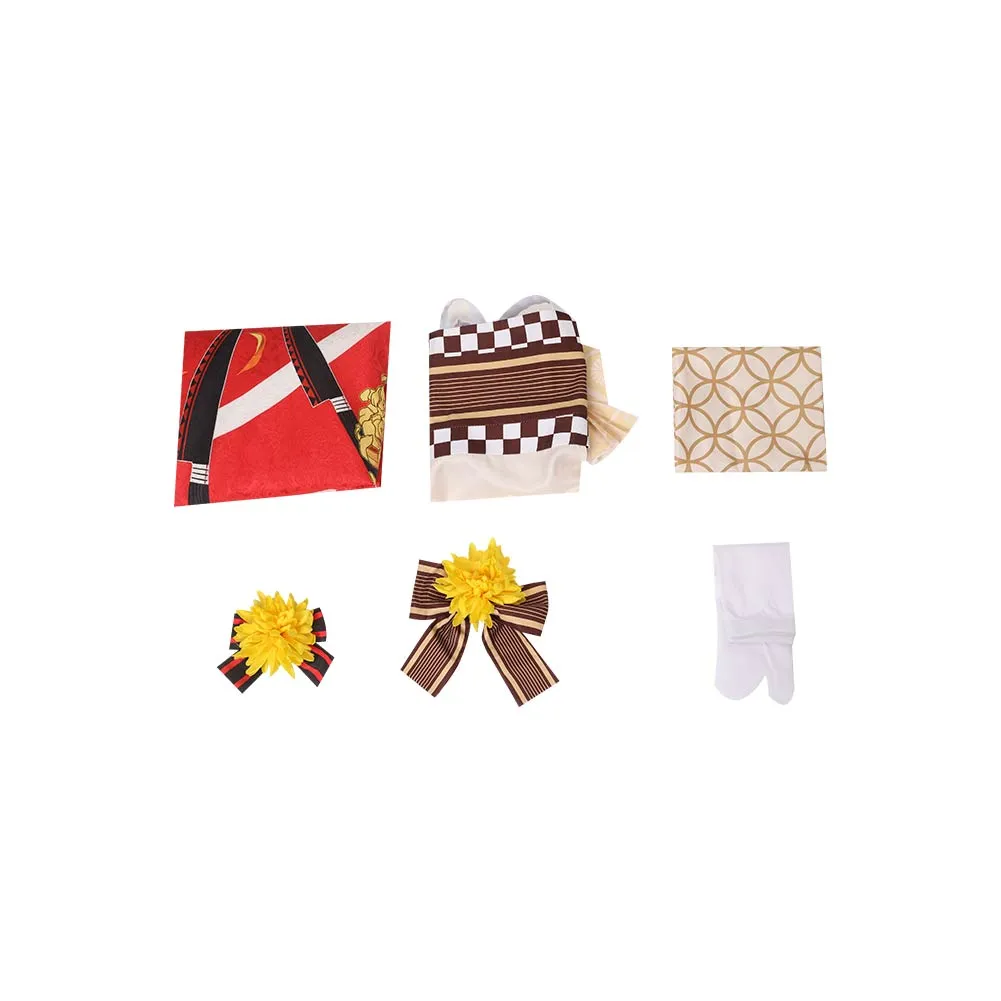 Higashiyama Kobeni Hyakkiyakou Cosplay Costume Outfits Halloween Carnival Party Disguise Suit Chainsaw Man kimono