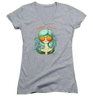 Hippie Chick - Women's V-Neck